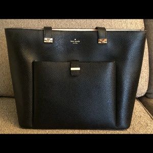Kate Spade Large Black Work Tote